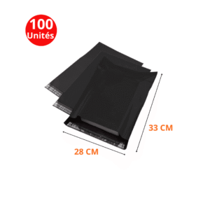 Sachets d’expédition 33x28cm en noire