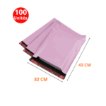 Sachets d’expédition 43x32cm en rose