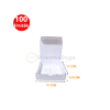 Boites valise 11x11x3cm en blanc