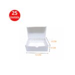 Boites valise 13x9x5cm en blanc