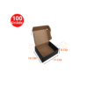 Boites valise 17x14x6cm en noir