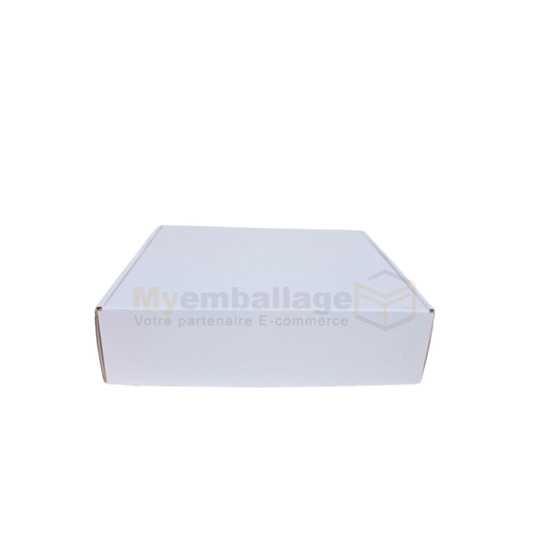 Boites valise 26x21x7cm en blanc