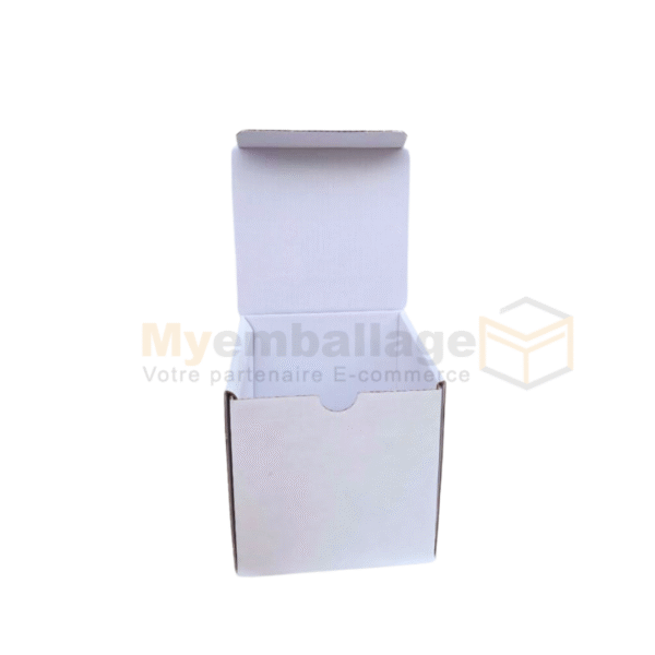 Boites valise 11x11x11cm en blanc