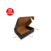 Boites valise 22x16x7cm en noir