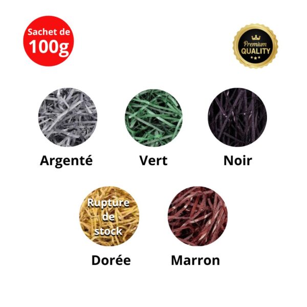 Frisure de calage brillant avec paillettes meilleure qualité