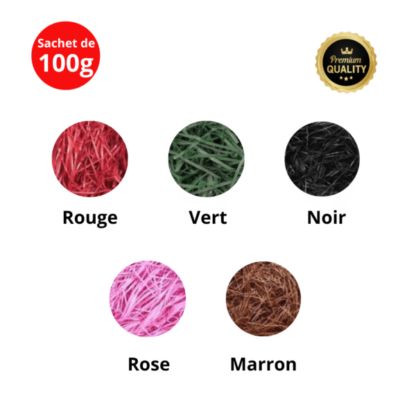 Frisure de calage en papier meilleure qualité